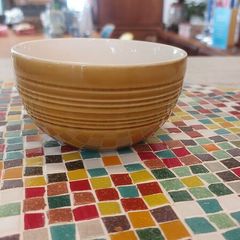 Fabulous Vintage and Iconic Celtic Atlantis Open Sugar Bowl in the Golden Yellow Glaze