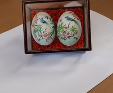Eggs handpainted