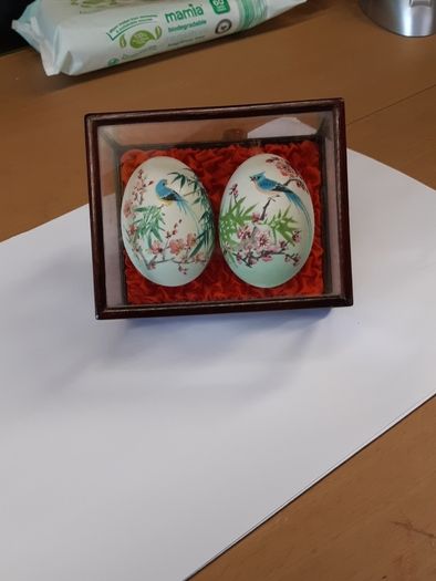 Eggs handpainted