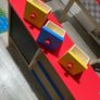 Wooden play shop with lots of extras Image 2