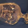 SALE!  Oversized Clear Crystal Glass Image 5