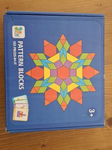 Wooden pattern blocks