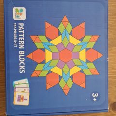 Wooden pattern blocks