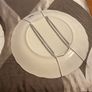 Plates x 2 with Wall Hangers - Argyle Burslem Image 5