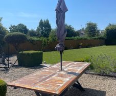 large outdoor table