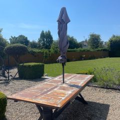 large outdoor table