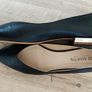 Black leather ballerinas shoes size 7 Image 2