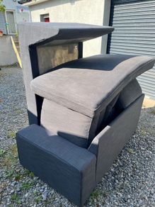 Sofa with chaise longue
