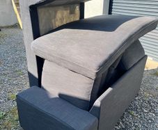 Sofa with chaise longue