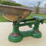Vintage Metal Weighing Scales Cast Iron Image 6