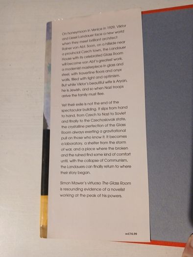 The Glass Room by Simon Mawer