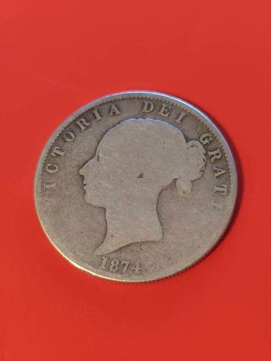 Victoria young head silver half-crown