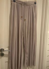 Sublevel  cream wide leg trousers NEW size 12-14