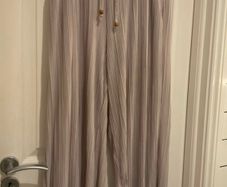Sublevel  cream wide leg trousers NEW size 12-14