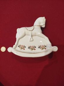 Royal Tara vintage rocking horse/ money bank