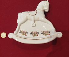 Royal Tara vintage rocking horse/ money bank