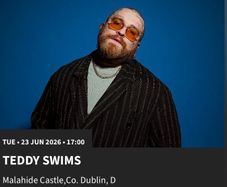 Teddy Swims tickets x3