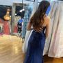 Navy Debs Dress Image 2