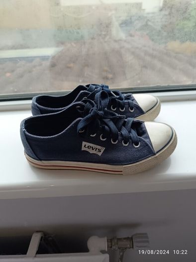 LEVI'S navy womens shoes - size IE 3 / EU 36