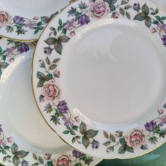 8 x Vintage Royal Grafton plates