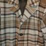Reclaimed Vintage inspired duster coat in check  Oversized fit Size medium but would fit Large To fit a size 40 inch chest in men's  Size 16 in women's  Fully lined Perfect condition Very retro Image 7