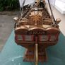 Handmade model ship-12gun briganteen Sarah from Patrick O'Brien novels Image 7