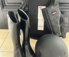 Kids horse riding gear