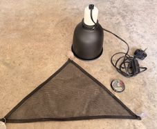 Heat Lamp Shade, Hammock & Temperature Guage