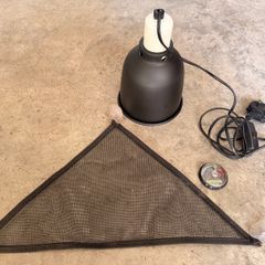 Heat Lamp Shade, Hammock & Temperature Guage