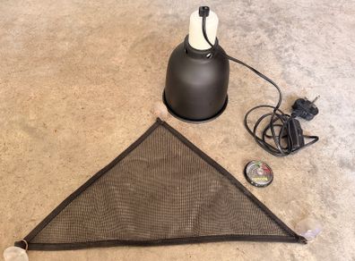 Heat Lamp Shade, Hammock & Temperature Guage