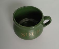 BOWL - Soup - Mug - Green