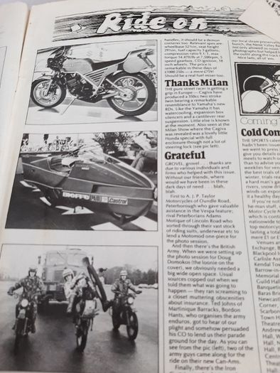 vintage biker magazine 1980