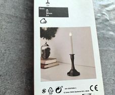 2 IKEA STRALA LED Battery Candle Holders New