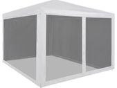 Party Tent with 4 Mesh Sidewalls 3x3 m