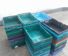 storage stacking crates great  condition 1e each