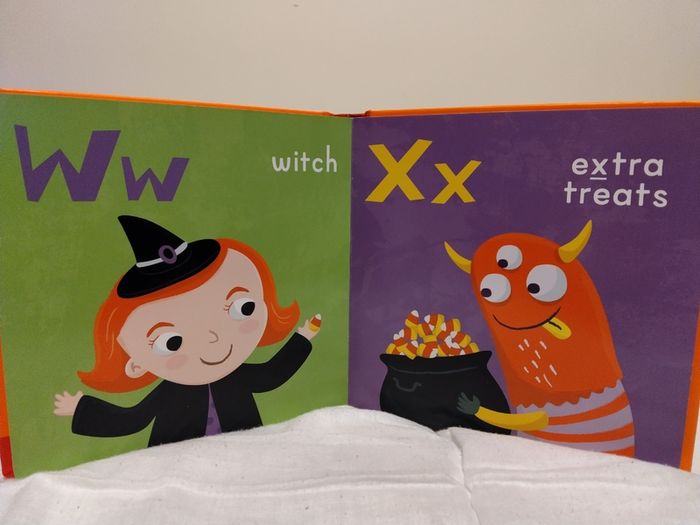 Halloween ABC hardback board book