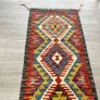 Vintage Handwoven Kilim Runner Rug Image 3