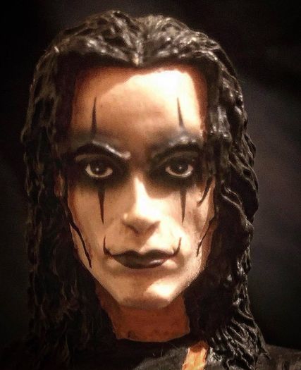 The Crow Cold - Cast Porcelain Autographed