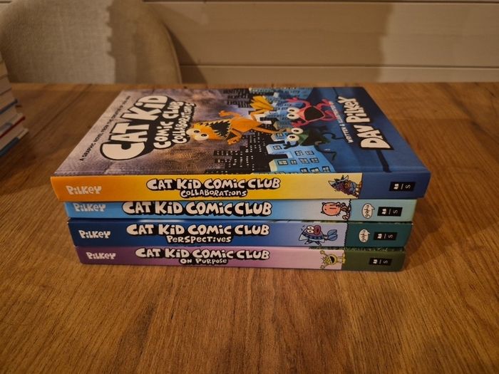 Cat kid comic club books