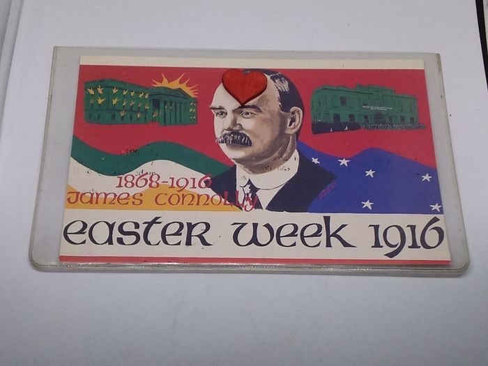 Ireland Postcard : James Connolly - Easter Week 1916 , ( I.R.P.O.W. )