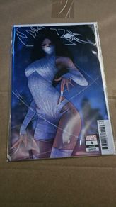 Silk 1 and 4 Variant Comics
