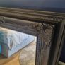 Large Ornate Black Frame Mirror Image 2