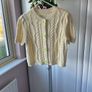 cardigan Bnwot statement lemon short sleeve cardigan size 12 Image 6