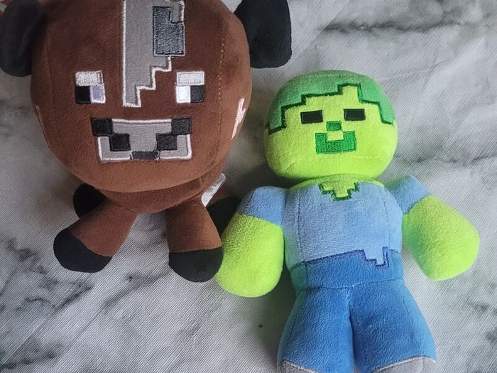 Soft toys Maincraft.