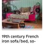19th Century Cast Iron day bed Image 8