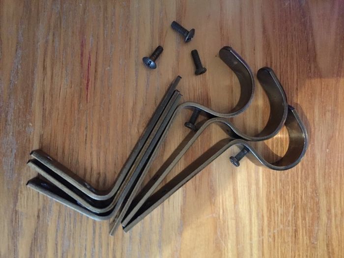 Curtain poles