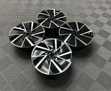 18 19" Inch Skoda Aero Style Alloy Wheels Octavia Scout Superb Karoq Kodiaq Enyaq A3 Vw Golf 5x112