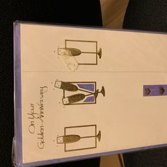 Golden anniversary greeting card (50 years married)