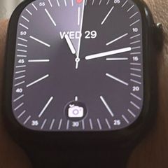 Apple Watch 10 46mm Black Sport Band - S/M