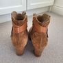 Brown suede ankle boots Image 6